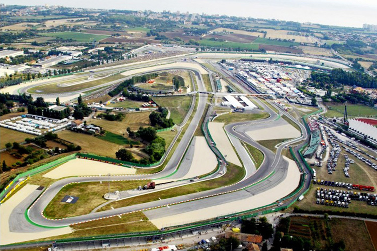 Seit 2007 wieder fixer Bestandteil der MotoGP-WM: Der Circuit Marco Simoncelli in Misano