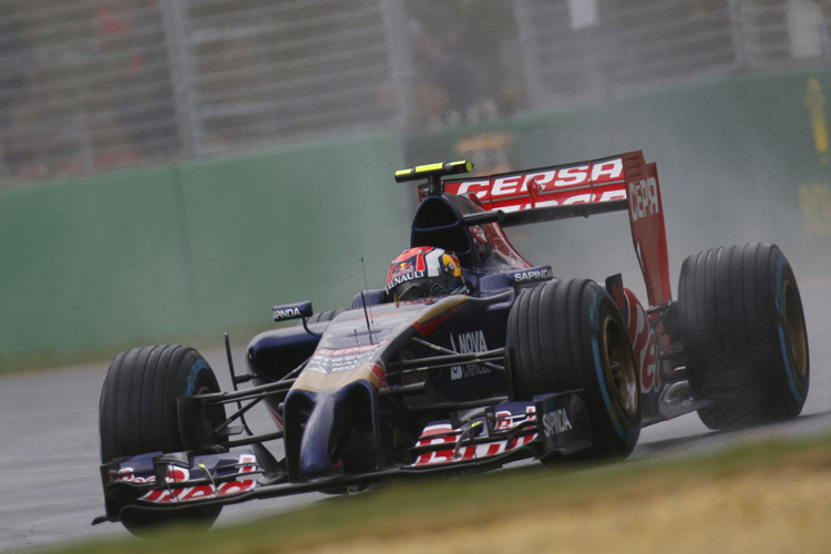 Gelungener Auftakt in die Formel-1-Karriere: Daniil Kvyat sicherte sich Platz 8