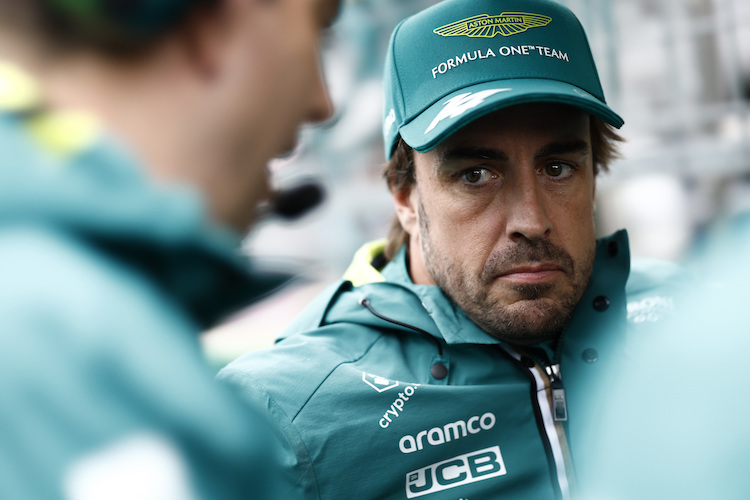 Fernando Alonso: «Wir mussten auf der Startaufstellung Entscheidungen treffen, ohne die Streckenverhältnisse zu kennen»