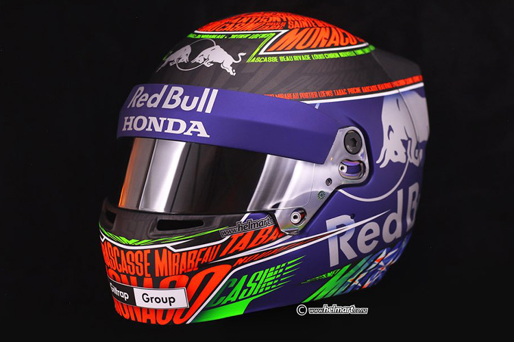 Der neue Helm von Brendon Hartley