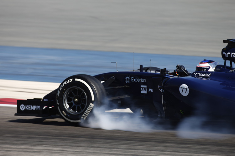 Williams lässt es weiter rauchen: Valtteri Bottas ist derzeit der schnellste Mann