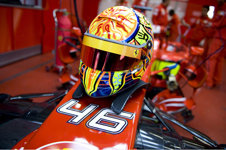 Rossi: Wieder einmal im F1-Ferrari