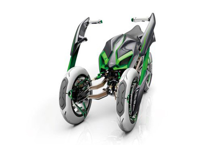 Kawasaki J: Ein futuristisches Dreirad
