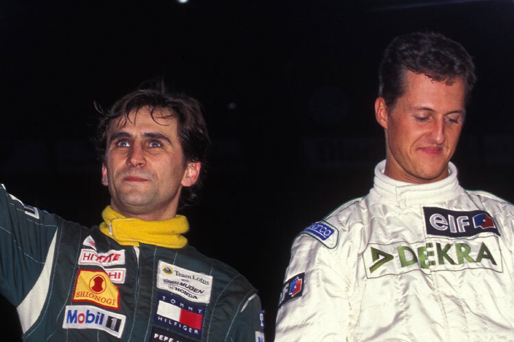 Alex Zanardi und Michael Schumacher kennen sich schon seit Jahrzehnten