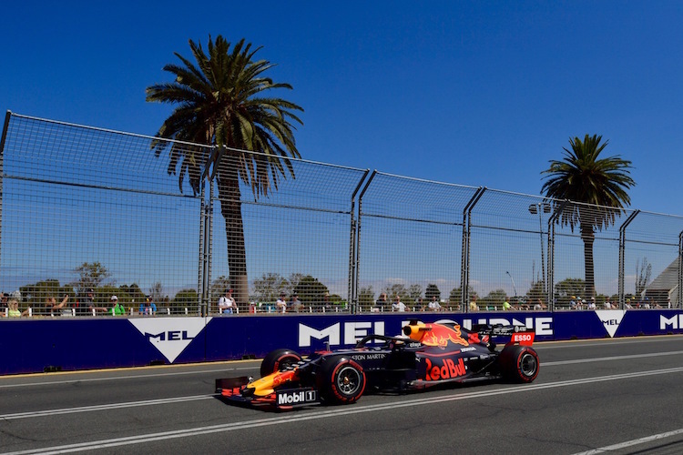 Max Verstappen 2019 in Melbourne