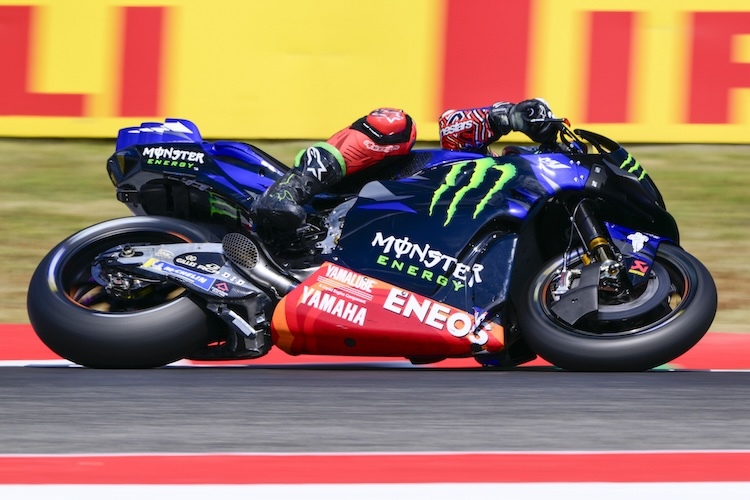 Gutes schlechtes Zeittraining: Crash und Platz 5 für Fabio Quartararo