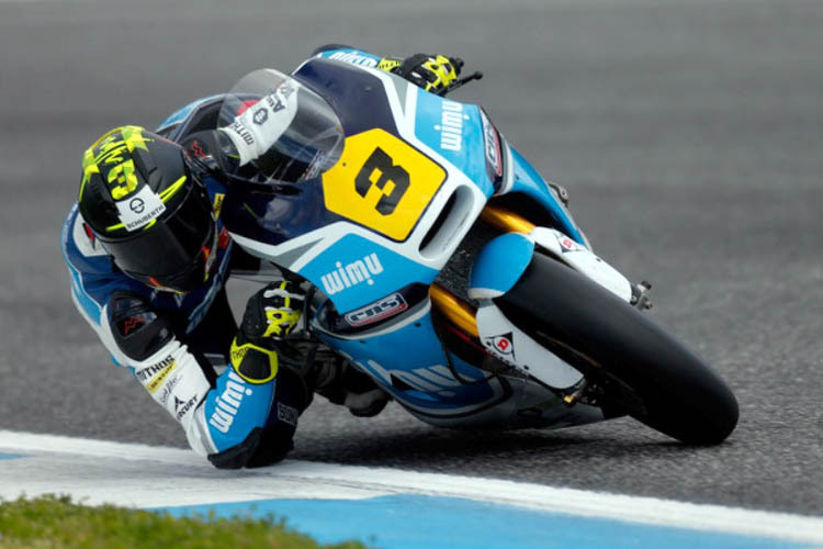 Lukas Tulovic eroberte sich in Estoril seinen ersten Moto2-EM-Podiumsplatz