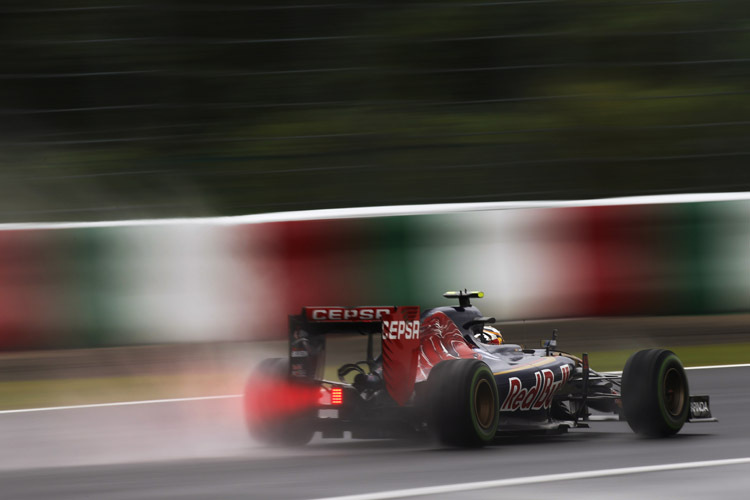 Zum ersten Mal Trainingsschnellster: Carlos Sainz im Toro Rosso