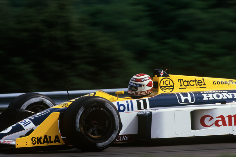 Nelson Piquet 1987 im Williams-Honda