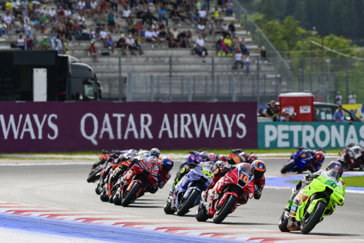 Franco Morbidelli war als Vierter Best of the Rest