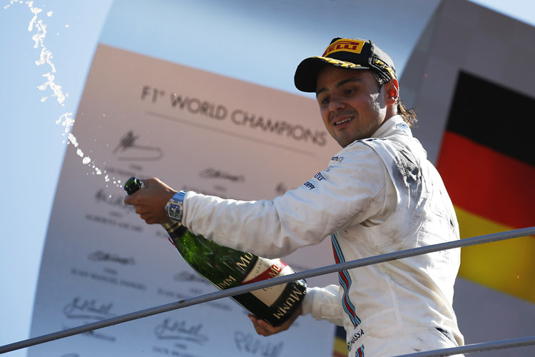 Felipe Massa: « Derzeit ist Ferrari noch etwas schneller als wir und Mercedes ist sowieso sehr viel schneller als der ganze Rest»
