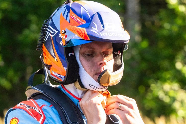 Hyundai-Pilot Ott Tänak besitzt noch geringe Chancen auf den WM-Titel 2025