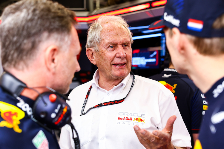 Red Bull-Motorsportberater Helmut Marko gestand nach dem Rennen in Silverstone: «Wir waren froh, als das Rennen vorbei war»