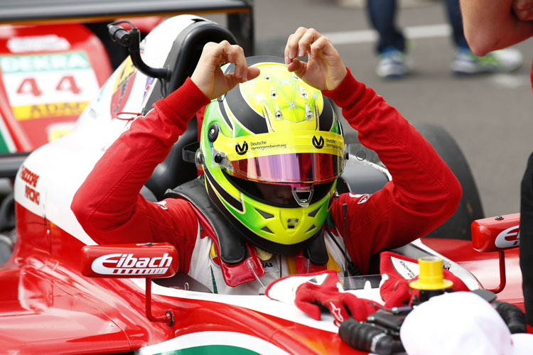Mick Schumacher dominierte das Formel-4-Qualifying in der Lausitz