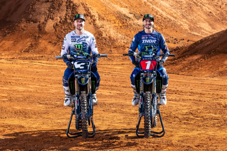 Eli Tomac und Dylan Ferrandis starten für das 'Star Racing Yamaha' Team