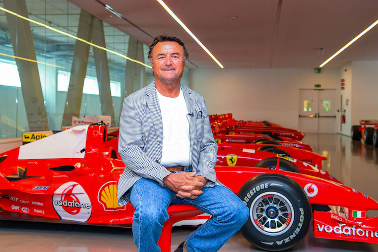 René Arnoux 2021 bei Ferrari