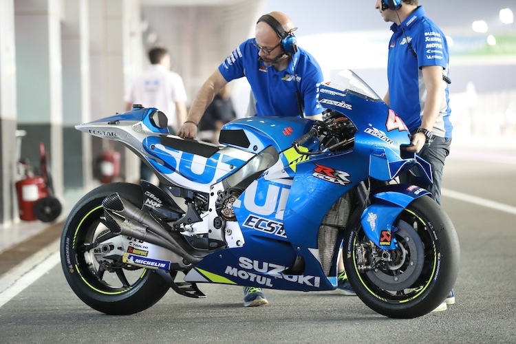 Konkurrenzfähig: MotoGP-Suzuki im Jahr 2022