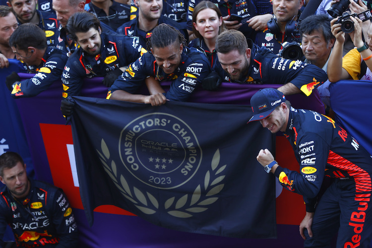 Red Bull Racing ist Konstrukteurs-Weltmeister 2023