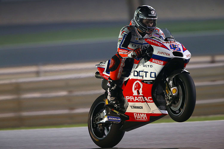 Scott Redding auf der Ducati GP15 des Pramac-Teams