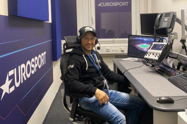 Martin Smolinski im Eurosport-Studio