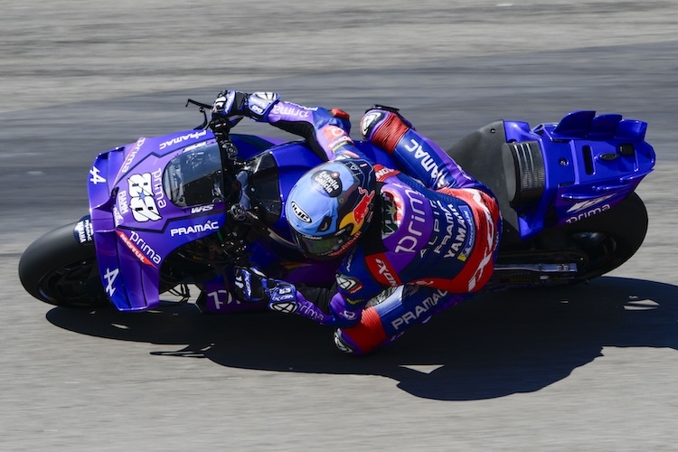 Verbesserte sich auf Platz der Zeitenliste: Yamaha-Pilot Oliveira