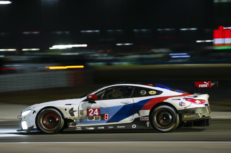 Der BMW M8 GTE bei den 24h von Daytona