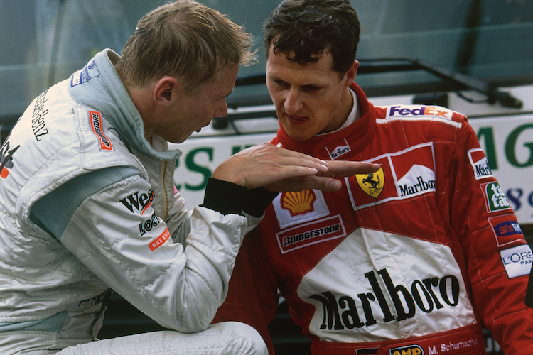 Mika Häkkinen redete Michael Schumacher ins Gewissen