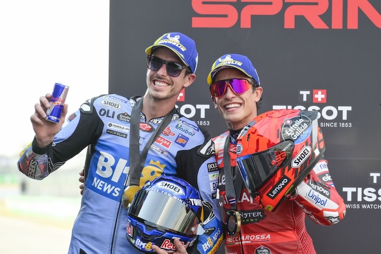 Ducati-Duo auf 1 und 2: Marc und Alex Marquez