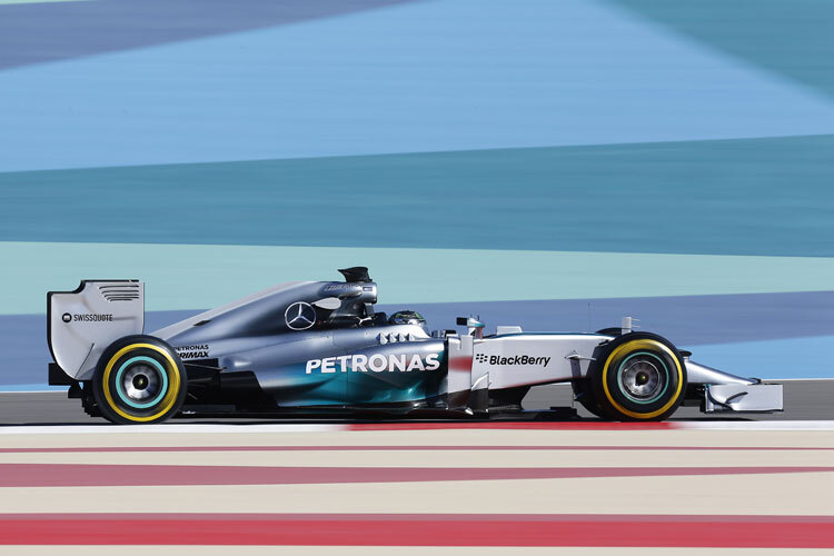 Nico Rosberg gab am Dienstag in Bahrain den Ton an