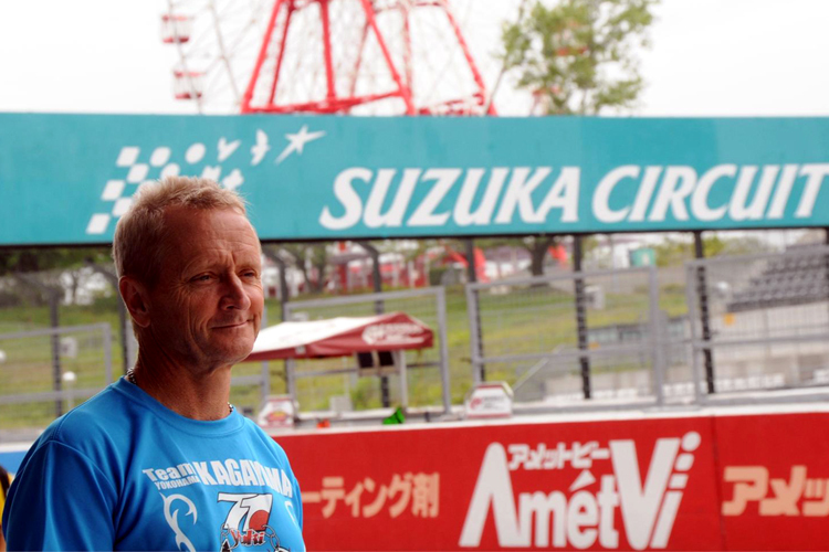 Kevin Schwantz ist 2014 erneut in Suzuka am Start