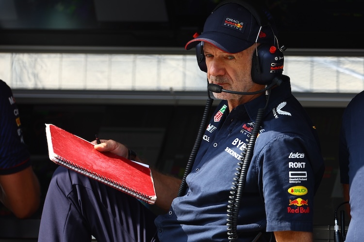 «Es ist logisch, dass sich viele Gegner unser Auto ganz genau angesehen haben», sagt Red Bull Racing-Design-Genie Adrian Newey