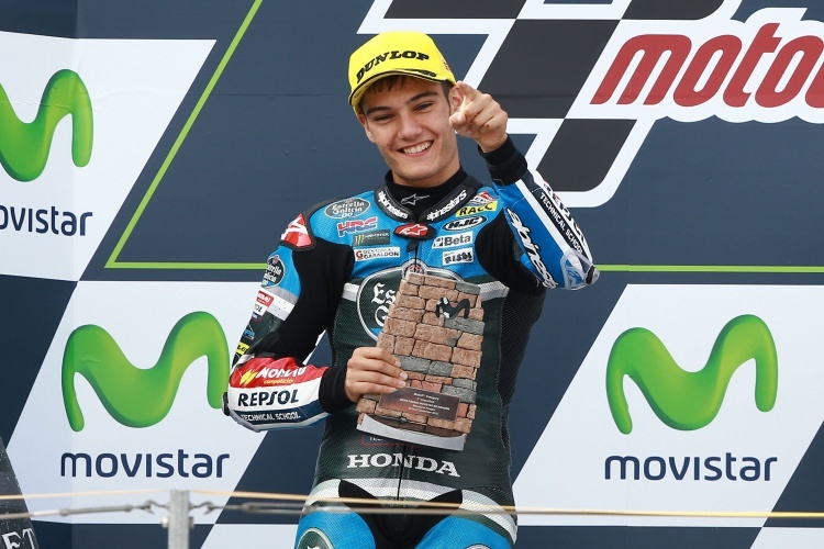 Zweiter Platz für Jorge Navarro, Moto3