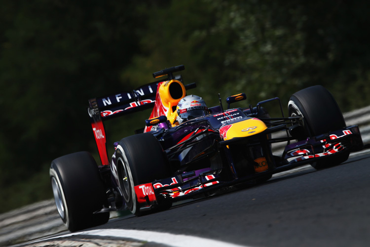 Sebastian Vettel: Wie angreifbar ist er auf dem Weg zur ersten Kurve?