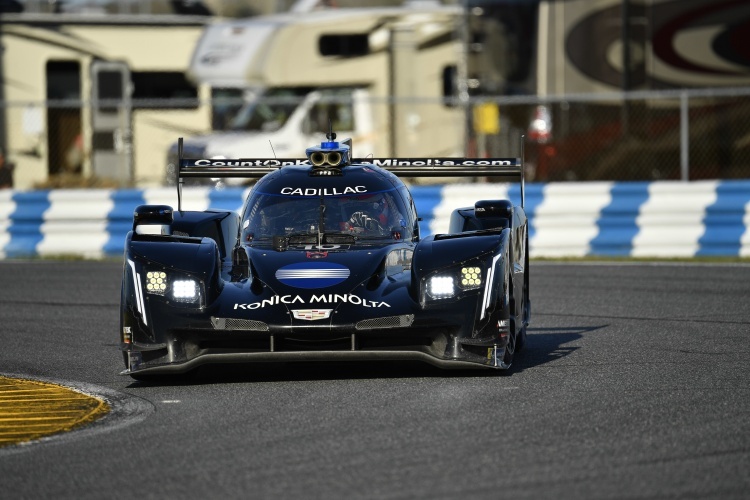 Sieger bei den 24h von Daytona: Der Cadillac DPi von Fernando Alonso, Renger van der Zande, Jordan Taylor und Kamui Kobayashi