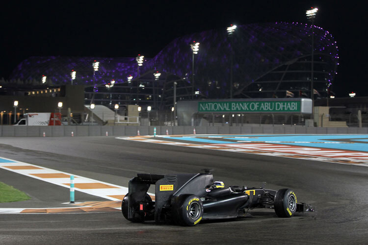 Pirelli testete schon früher in Abu Dhabi