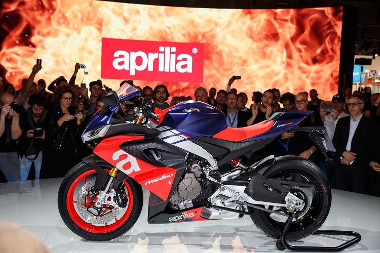 Aprilia RS 660: Präsentiert vergangenen November in Mailand, am 9. Mai 2020 erstmals in Aktion in Mugello