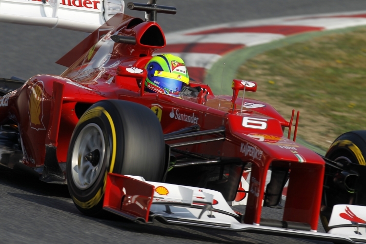 Felipe Massa im Ferrari.