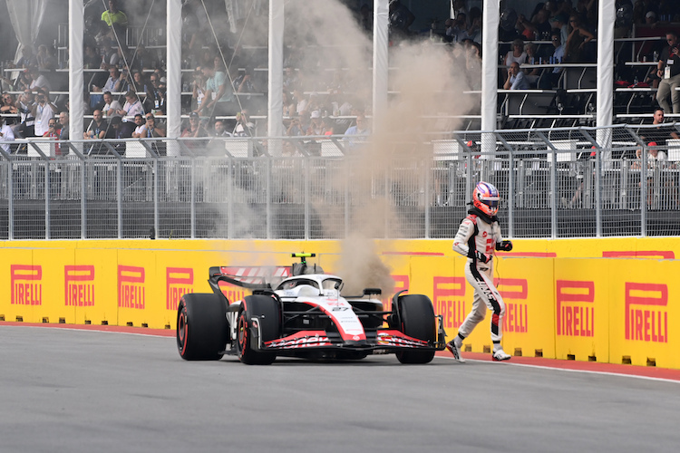 Nico Hülkenberg wurde vom Ferrari-Motor im Stich gelassen