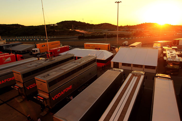Der Formel-1-Zirkus wird seine Zelte nicht mehr in Jerez aufschlagen