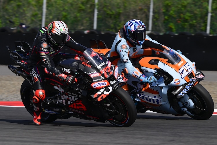 Marco Bezzecchi und Markenkollege Raul Fernandez fuhren aufs Podium