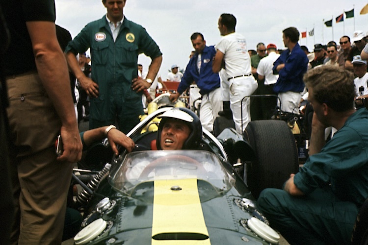 Formel-1-Legende Jim Clark ist einer von zwölf Stars der Königsklasse, die den Sieg im Indy 500 erobern konnten, er gewann das Rennen von 1965