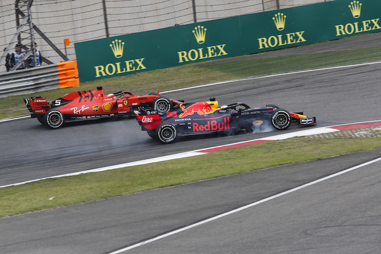 Vettel gegen Verstappen