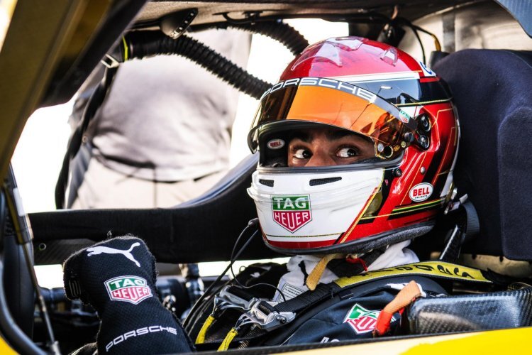 Pascal Wehrlein im Cockpit des Porsche 963