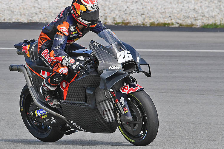 MotoGP-Test in Sepang 2023: Dani Pedrosa mit neuer Aerodynamik