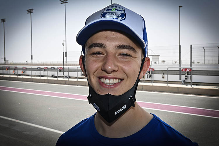 Jason Dupasquier 2021 beim Katar-GP