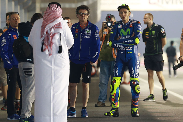 Valentino Rossi in Katar