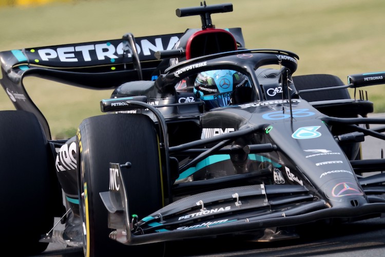 George Russell dämpft Erwartungen fürs Qualifying / Formel 1