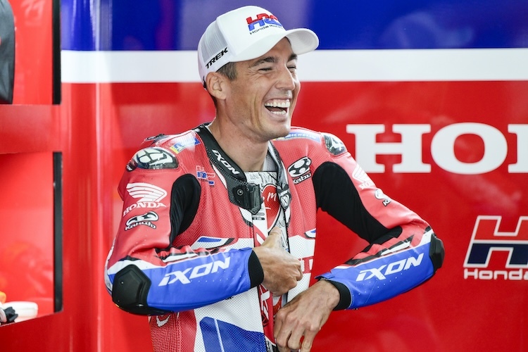 Auch am zweiten Testtag schnellster MotoGP-Pilot: Aleix Espargaro