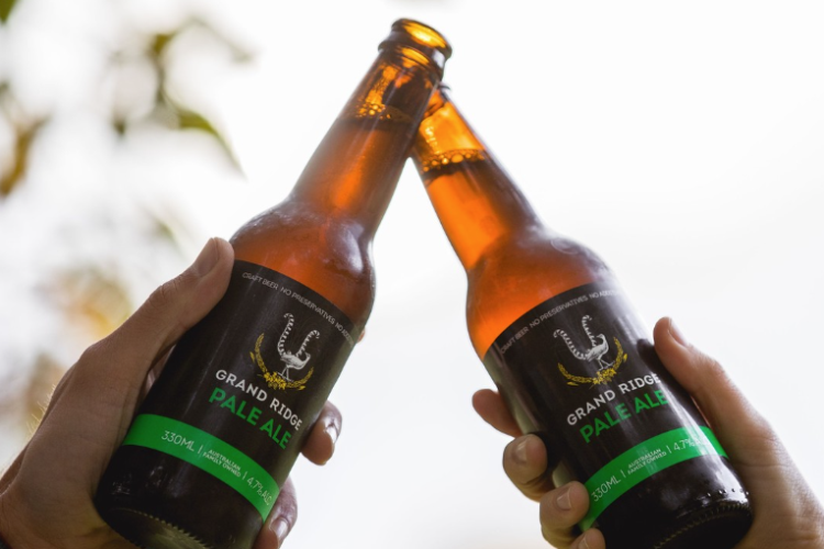 Die Biere von Grand Ridge werden auf Phillip Island angeboten