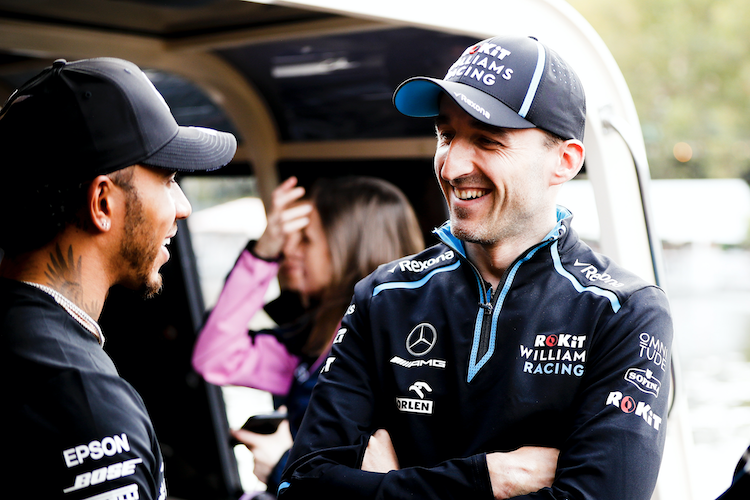 Lewis Hamilton und Robert Kubica